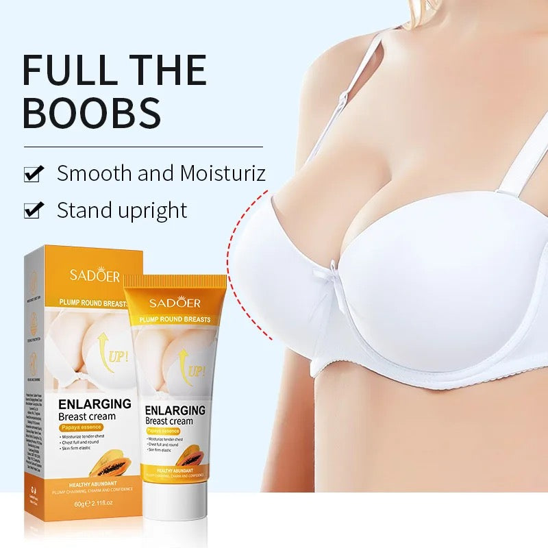🌸 SADOER Breast Enlargement Cream – Naturally Fuller, Firmer Look