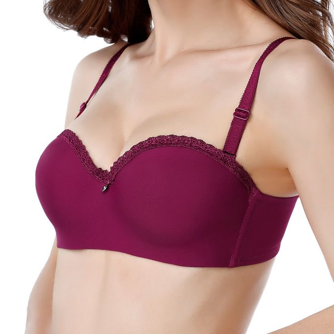 Buy Comfortable 34 36 38 B Cup Size Half Cup Ladies Brasserie