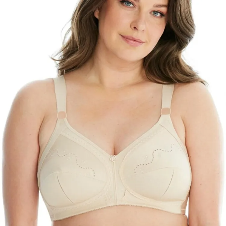 Galaxy Non-Padded & Non-Wired Full Cover Full Cotton Bra 1019