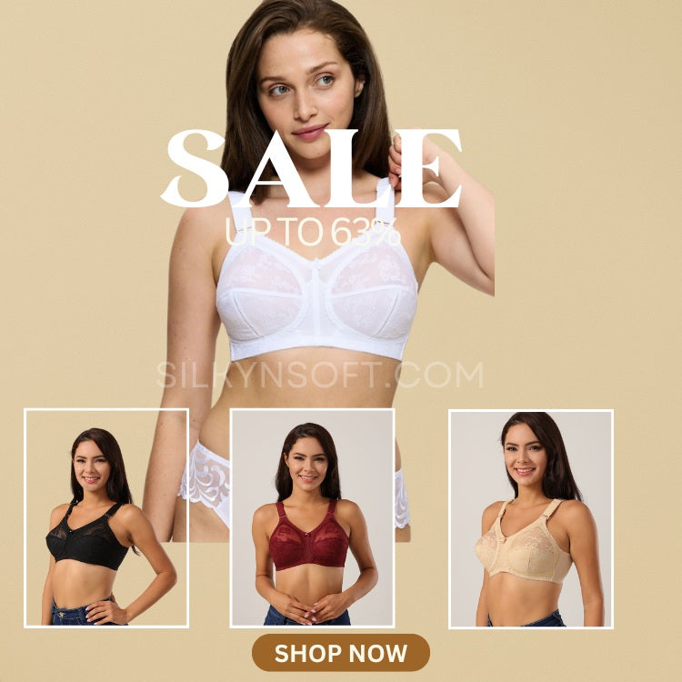 (PACK OF 3) TRIUMPH DOREEN WORLD FAMOUS BRA (❣️NEW YEAR SALE❣️)