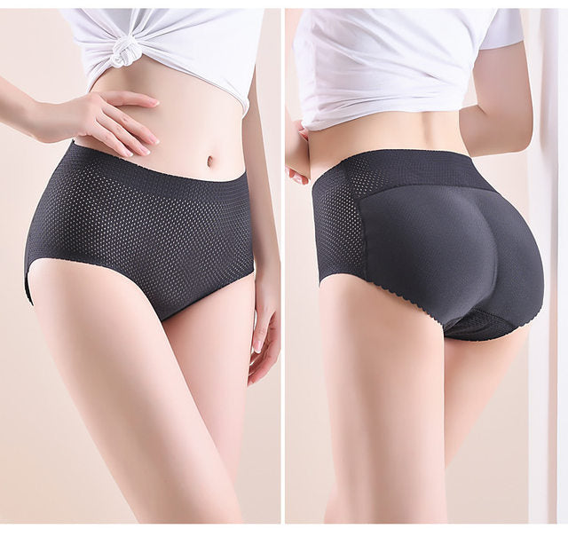 Hip Lifting Underwear for Women Thickened  Butt Nylon Seamless Body Shaping Padded Panties Hip Shaping Peach Hip Shapin