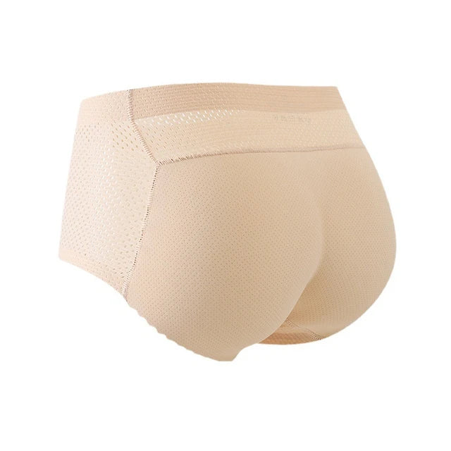 Hip Lifting Underwear for Women Thickened  Butt Nylon Seamless Body Shaping Padded Panties Hip Shaping Peach Hip Shapin