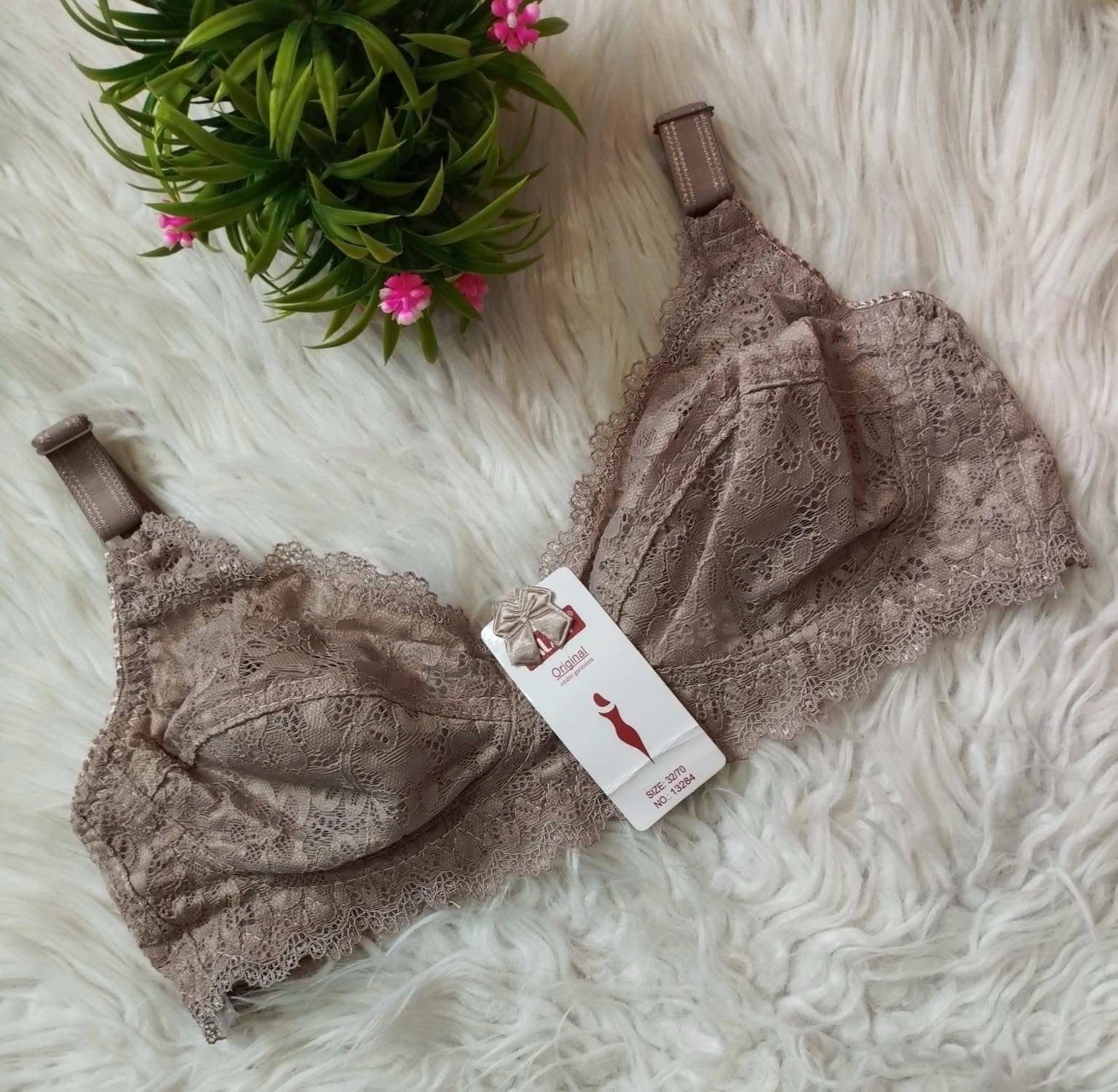 Original Lace Blossom Non-Wired Non-Padded Comfort Bra