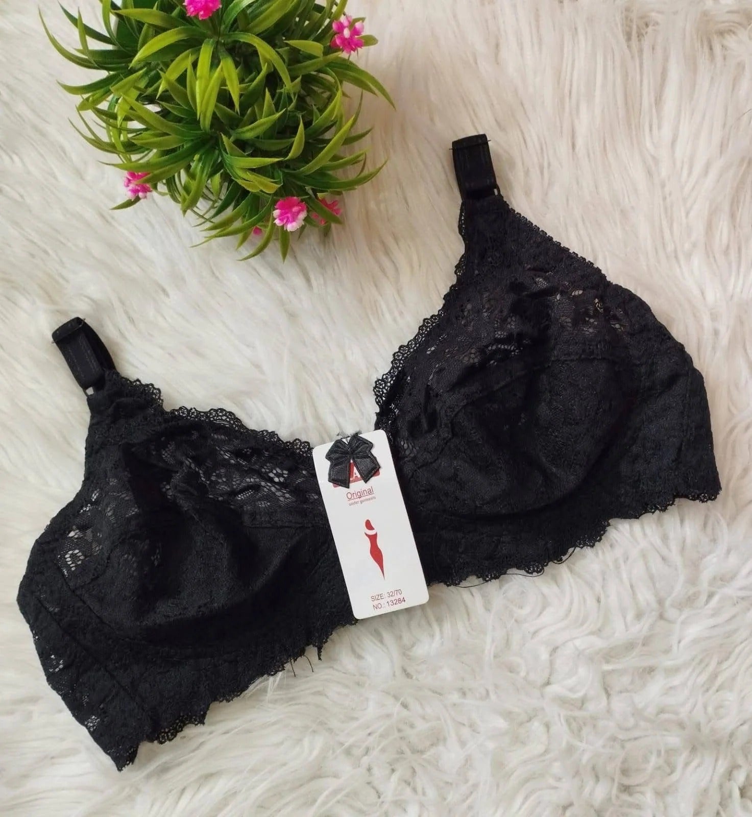 Original Lace Blossom Non-Wired Non-Padded Comfort Bra