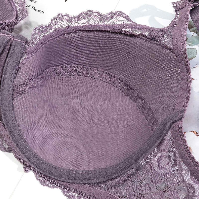 Comfortable Padded Hlaf Cup  Lace Bra