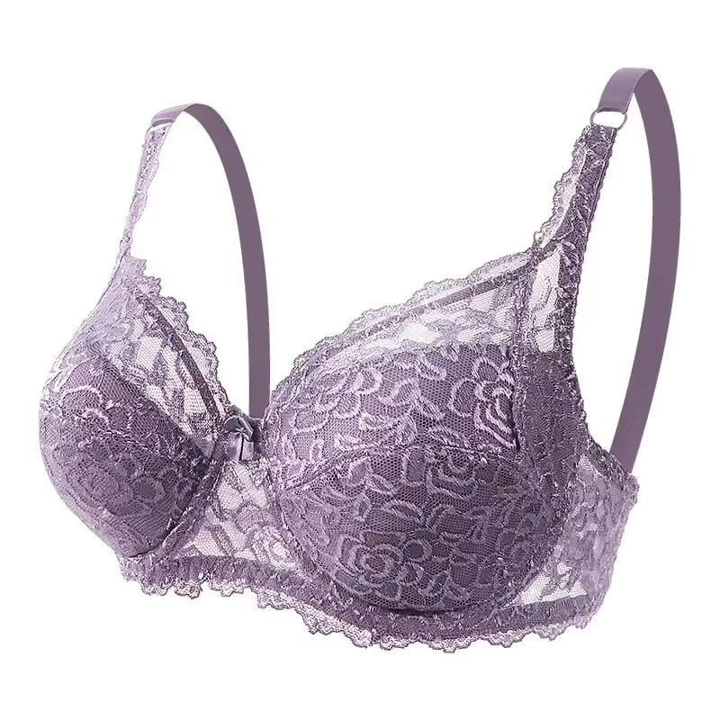 Comfortable Padded Hlaf Cup  Lace Bra