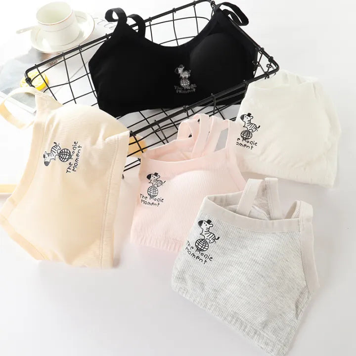 Silkynosft Signature  (Pack of 3) Teenage light pad bidi bra❤️