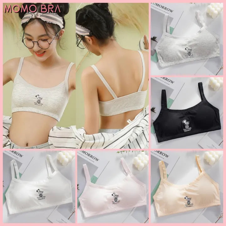 Silkynosft Signature  (Pack of 3) Teenage light pad bidi bra❤️
