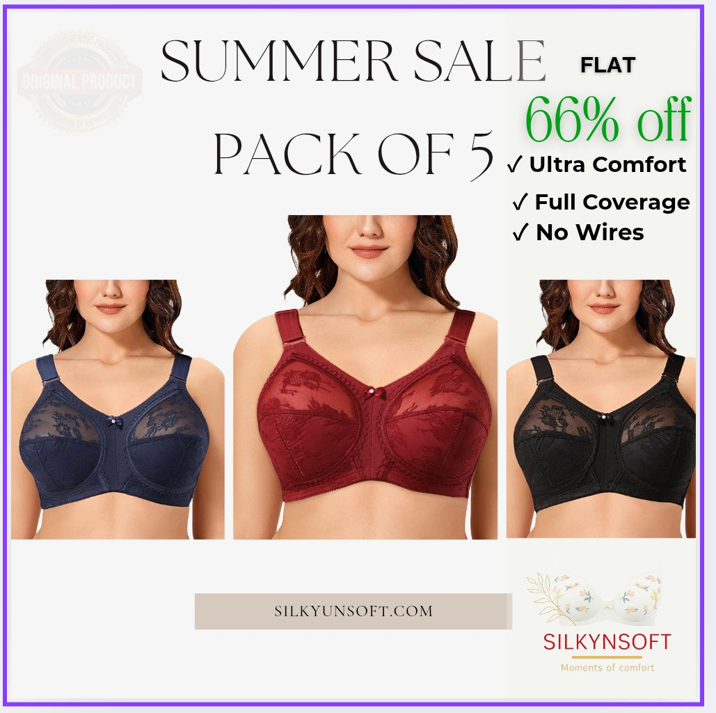 (PACK OF 5)🏝️TRIUMPH DOREEN WORLD FAMOUS SUMMER MEGA SALE 🏵 FREE DELIVERY