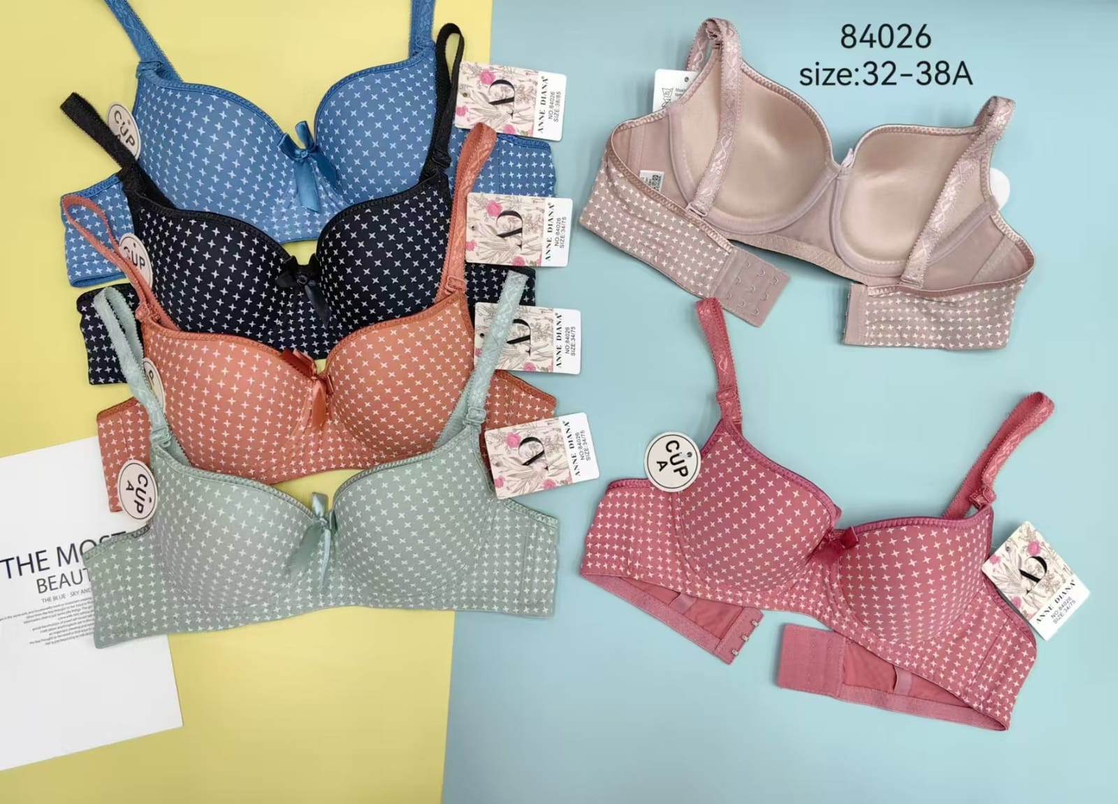 Elegance Dotted Contour Bra-84026