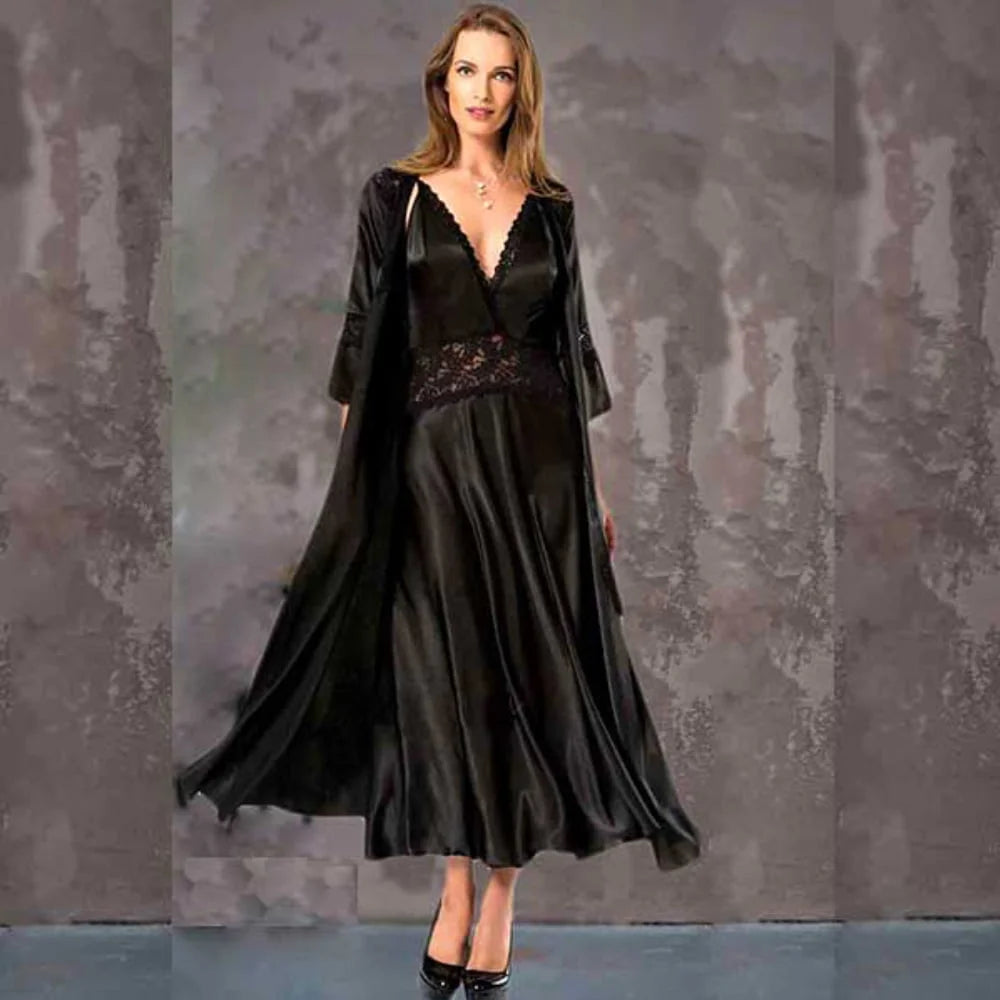 2 pieces Beautiful bridal Turkish Nightwear