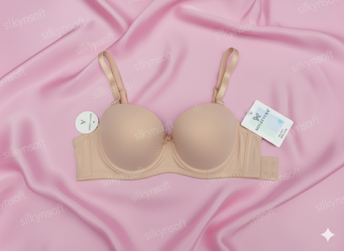Elara Luxe Half-Cup Bra-8570