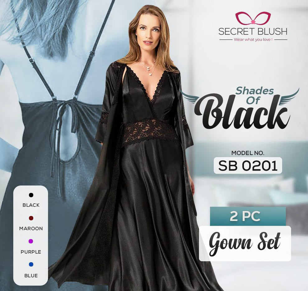 2 pieces Beautiful bridal Turkish Nightwear