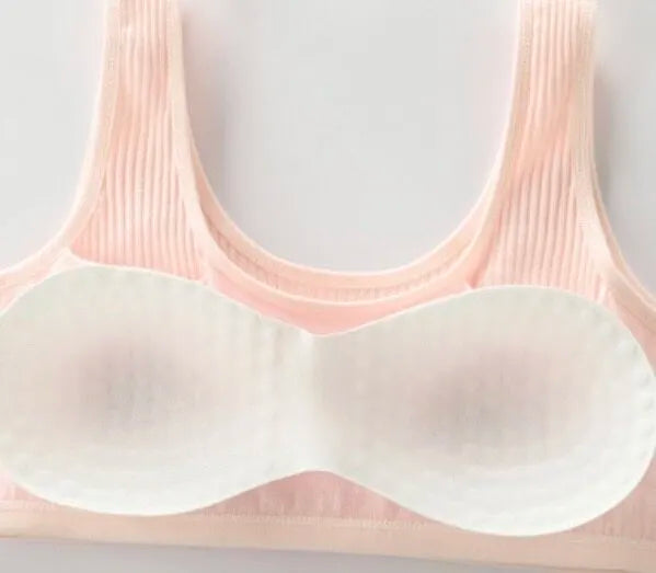 (Pack of 6) Umbrella 🏖️ Teen's Bras Minimal, and modern — perfect for a brand or band.❤️