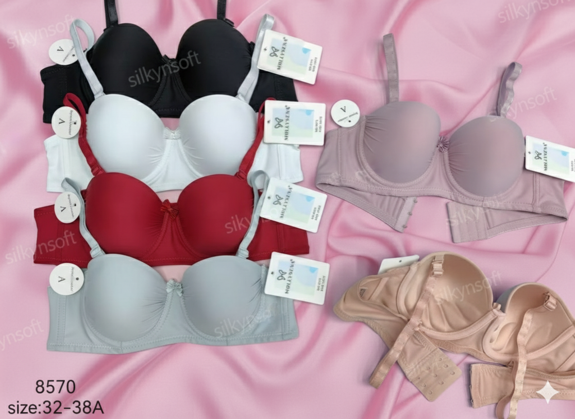 Elara Luxe Half-Cup Bra-8570