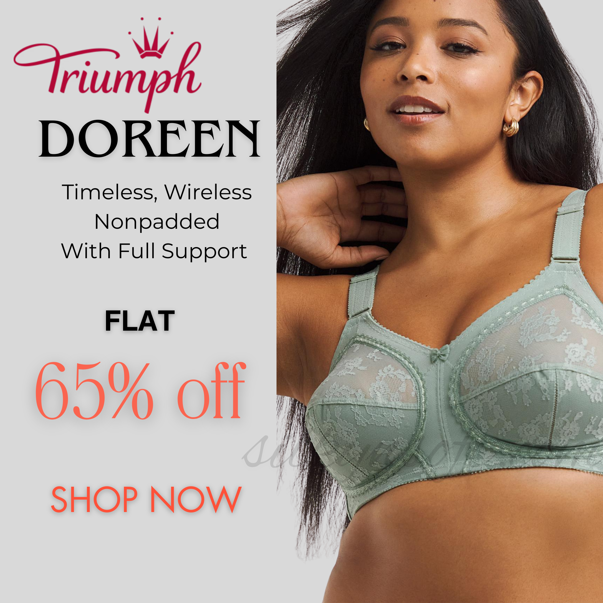 (PACK OF 5)🏝️TRIUMPH DOREEN WORLD FAMOUS SUMMER MEGA SALE 🏵 FREE DELIVERY