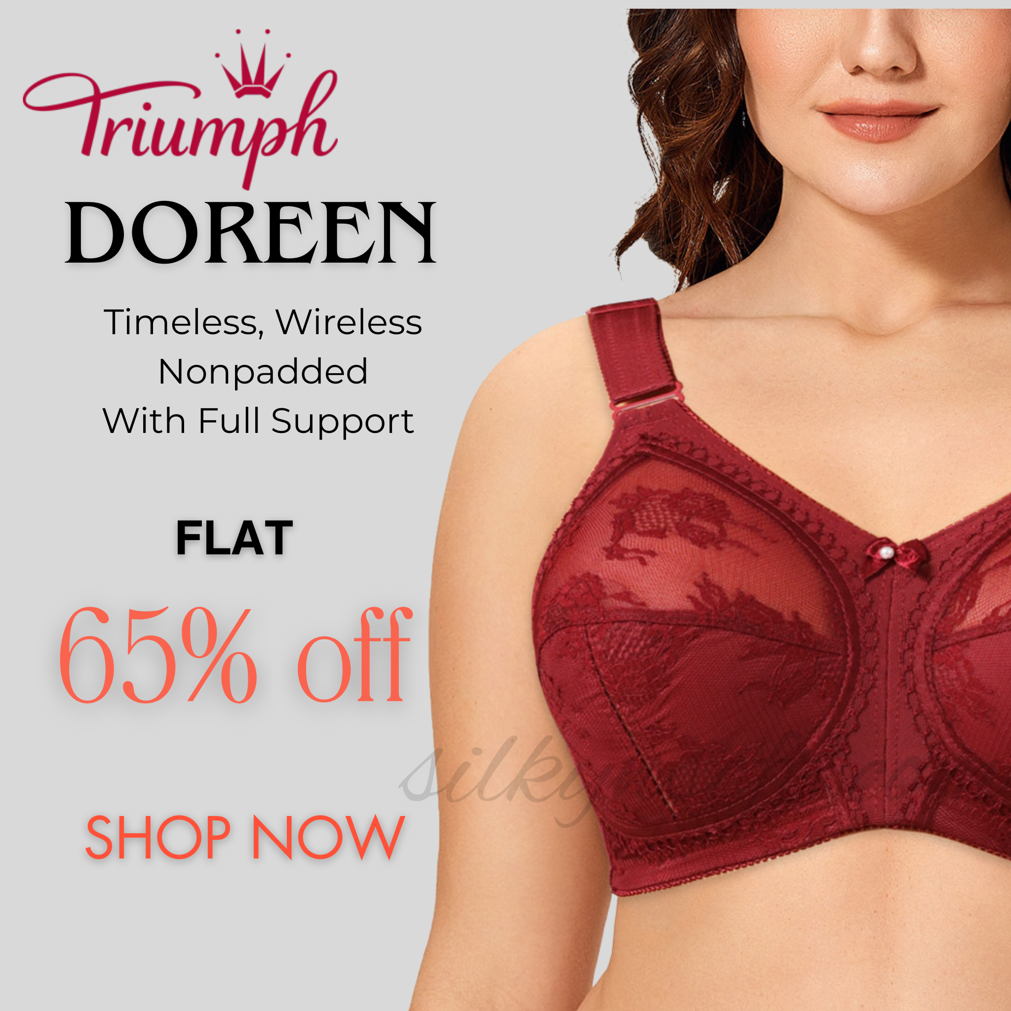 🏝️ TRIUMPH DOREEN WORLD FAMOUS SUMMER MEGA SALE 🏵