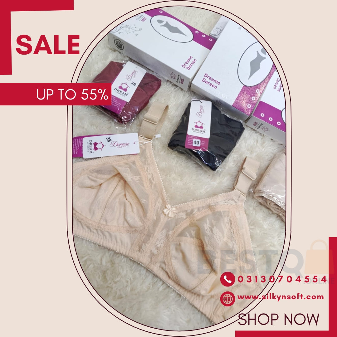 Doreen Dream Lingerie Bra (Non-Wired Full Coverage Comfort Bra)