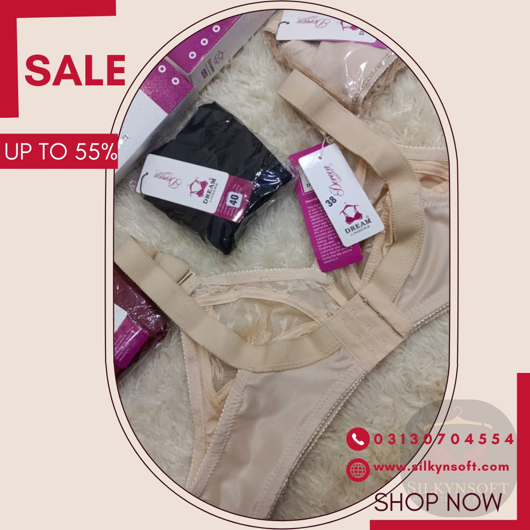 Doreen Dream Lingerie Bra (Non-Wired Full Coverage Comfort Bra)