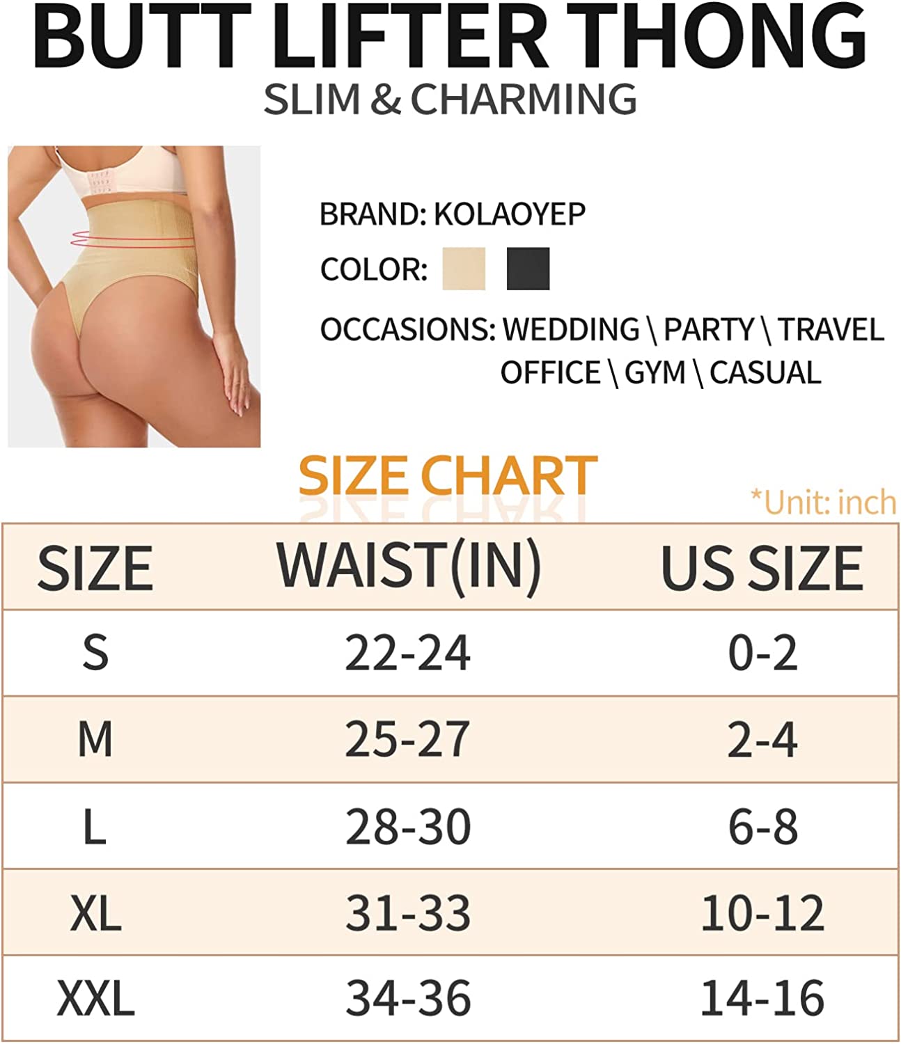 T shape tummy control panty