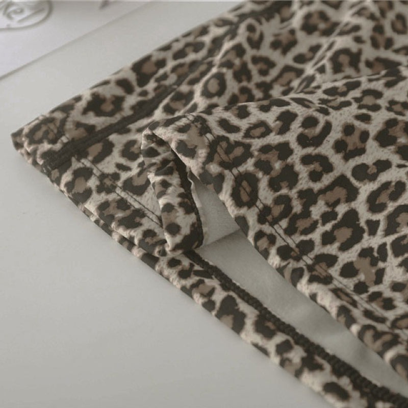 Ladies Leopard Printed Padded  Camisole