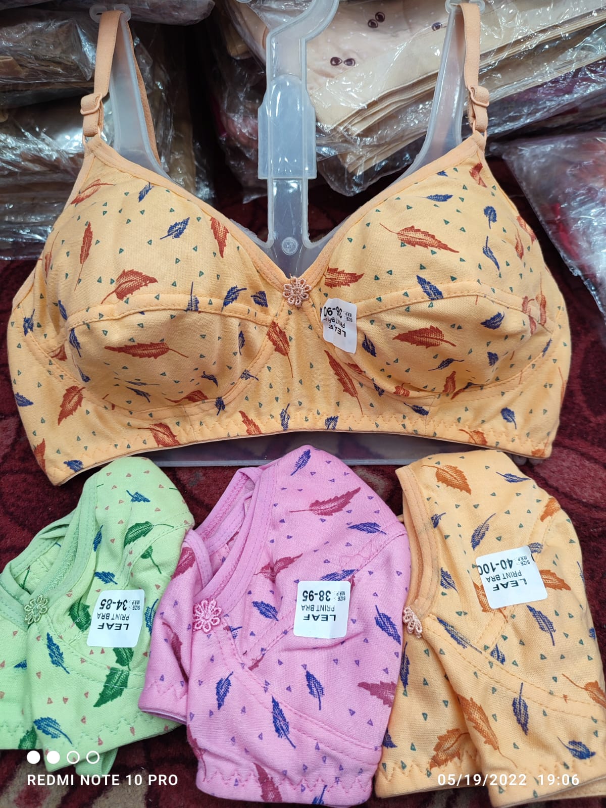 Cotton Bras Pack of 3